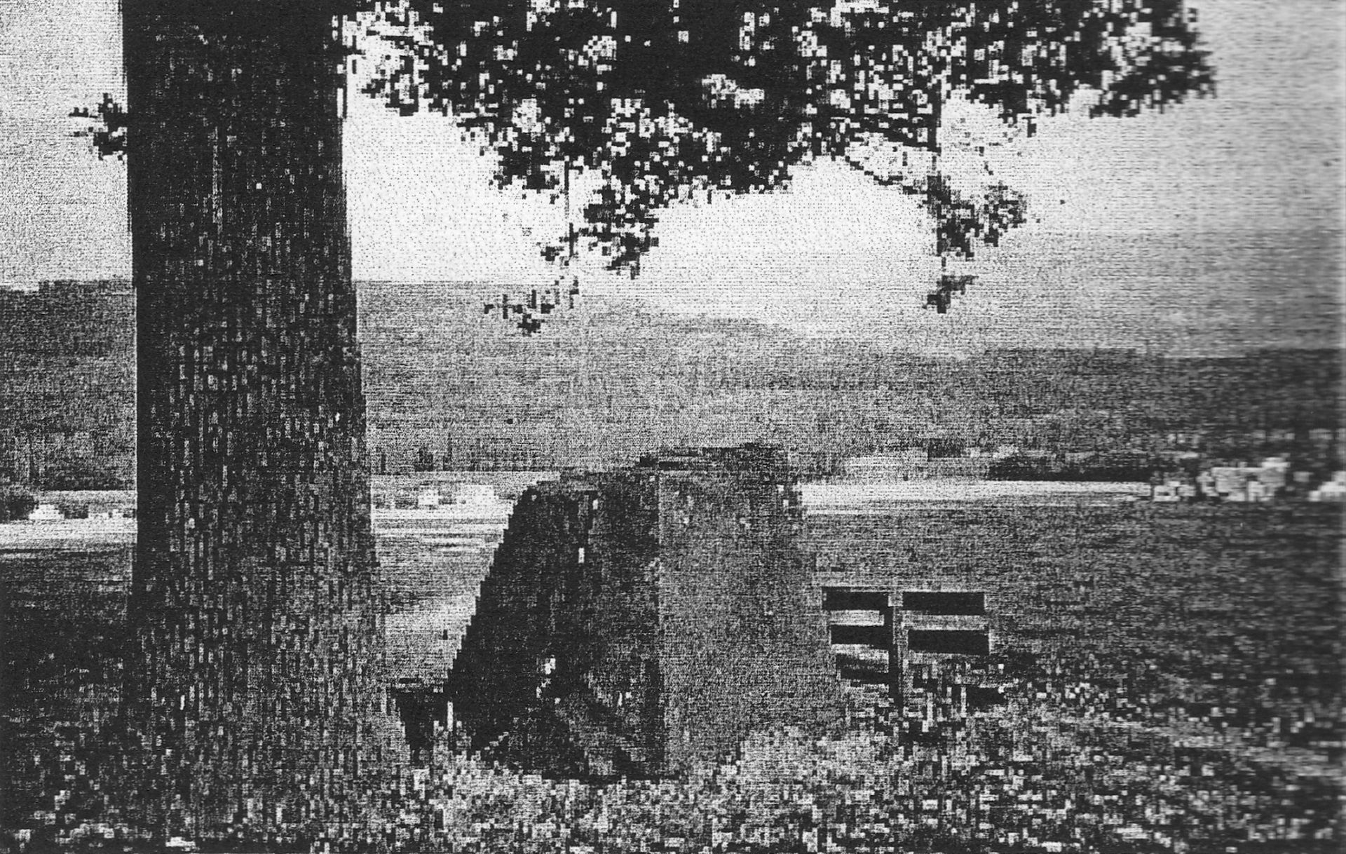 Der Posten oberhalb von Kirchbrak und Westerbrak